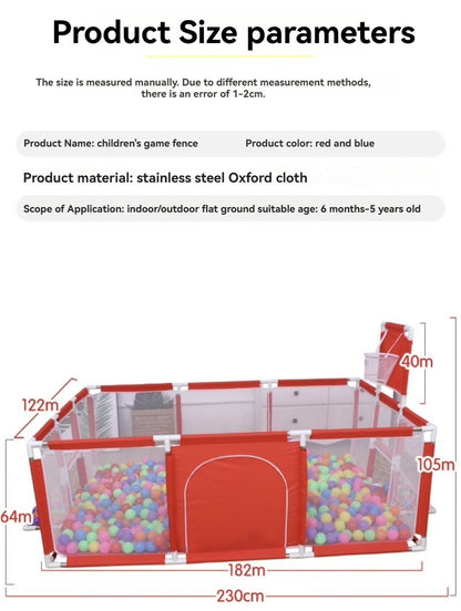 Safety bar for children's games