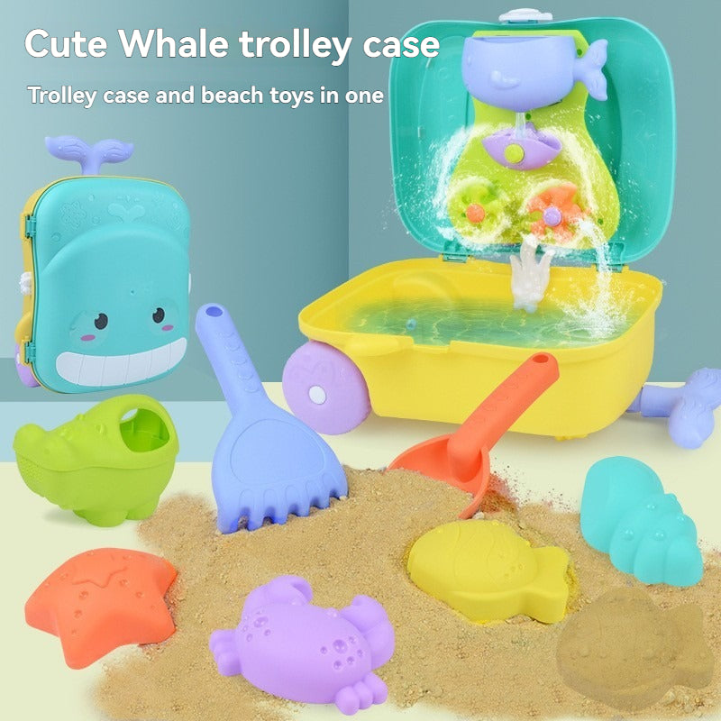 Baleine jouet de plage pour enfants