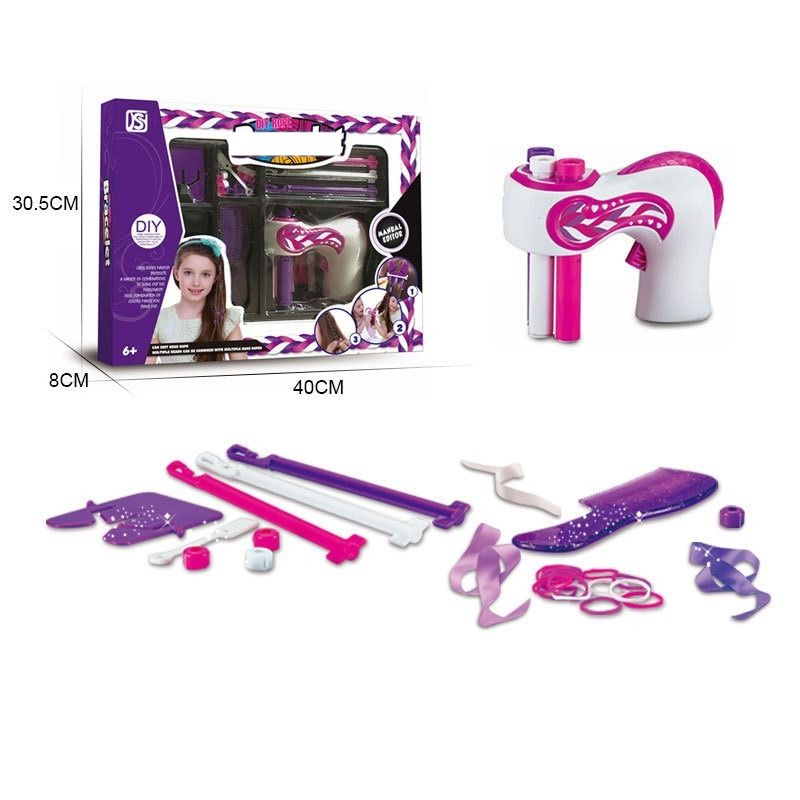 Jouets familiaux pour enfants avec cheveux attachés