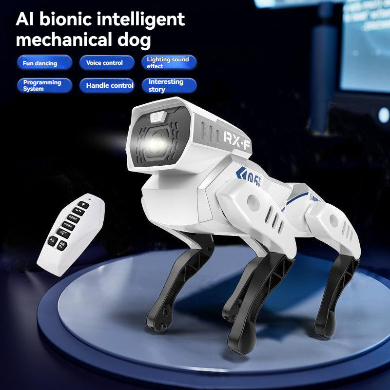 Chien robot de simulation
