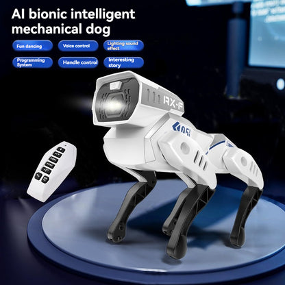 Chien robot de simulation