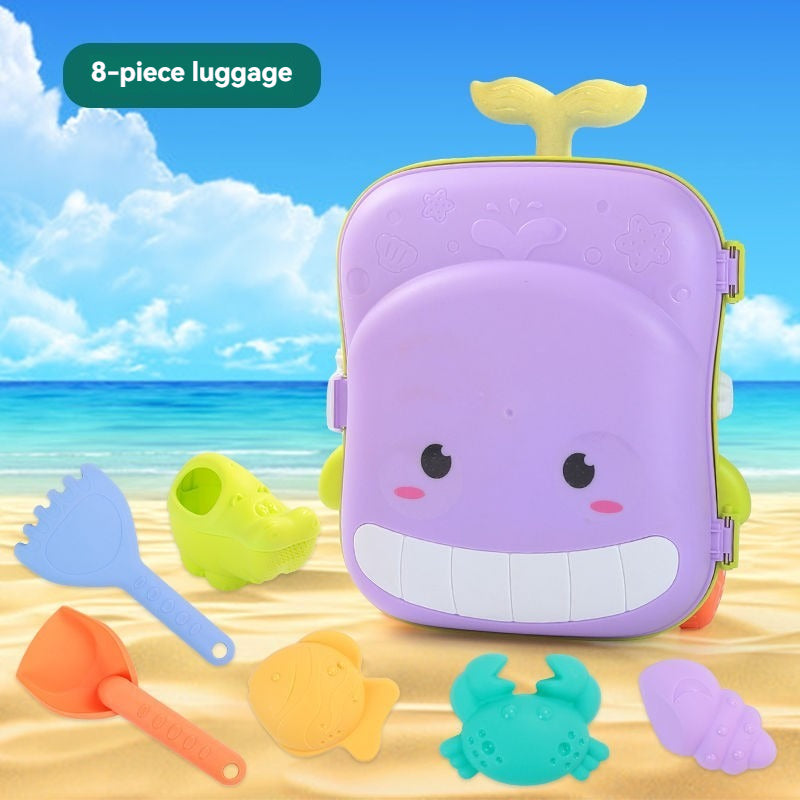 Baleine jouet de plage pour enfants