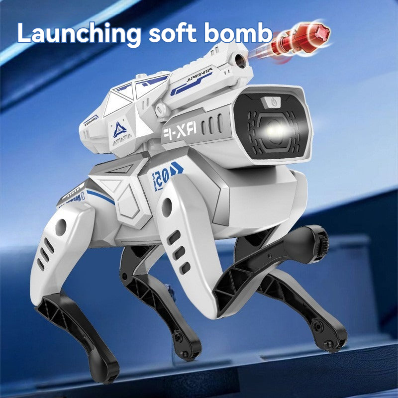 Chien robot de simulation