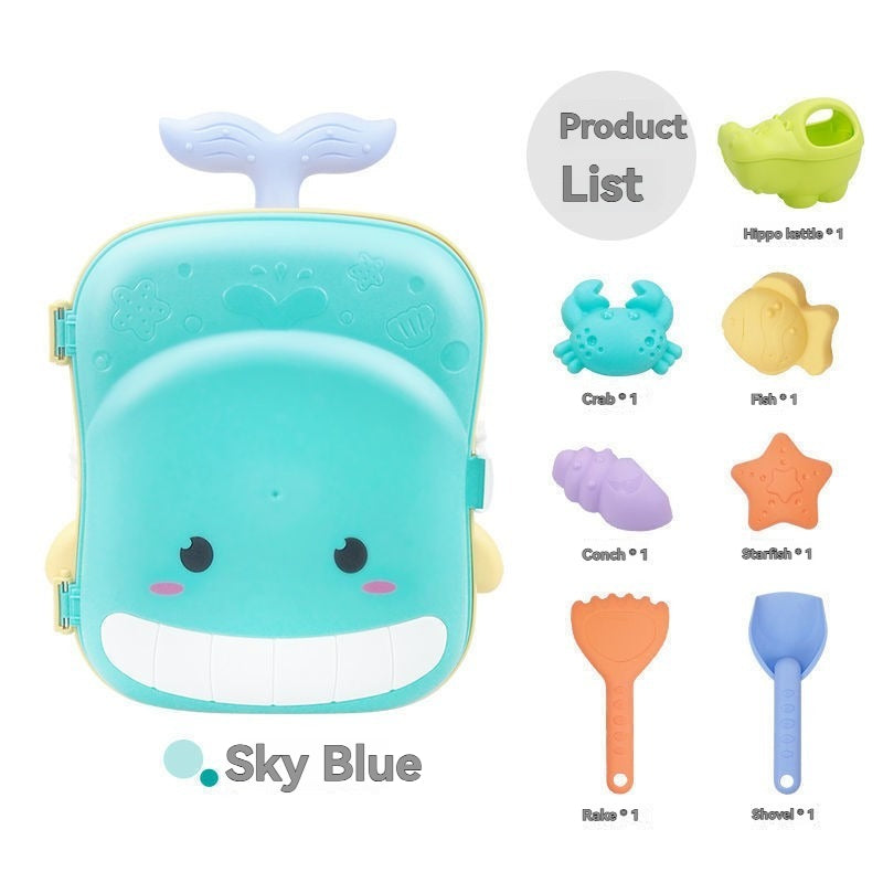 Baleine jouet de plage pour enfants