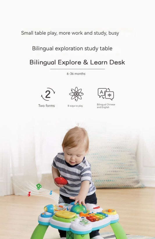 Table de jeu d'exploration pour l'éducation précoce des nourrissons
