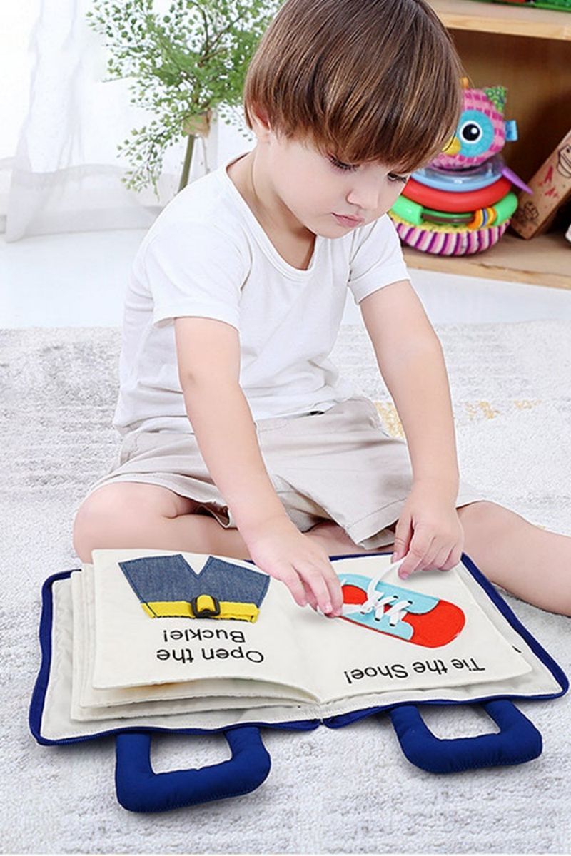 Livre d'apprentissage portable Montessori