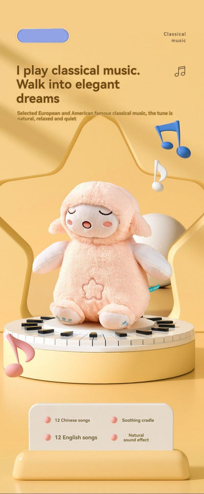 Poupée en peluche bébé Dudu, petit agneau, Cloak Man