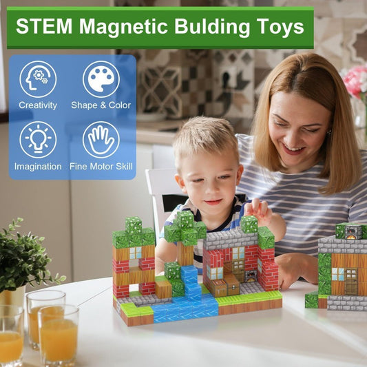 Blocs de construction magnétiques : Minecraft édition