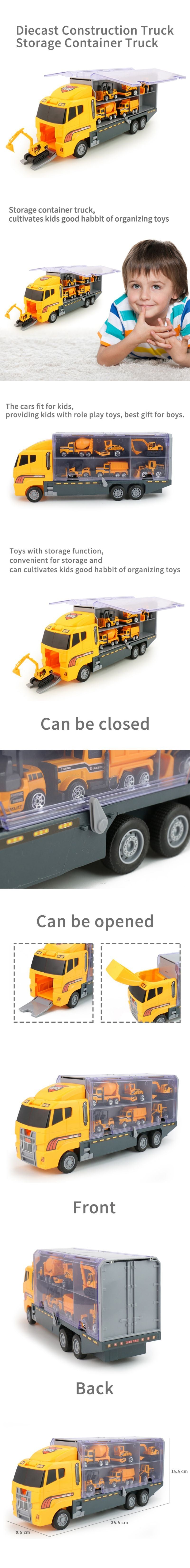 Construction Container Truck