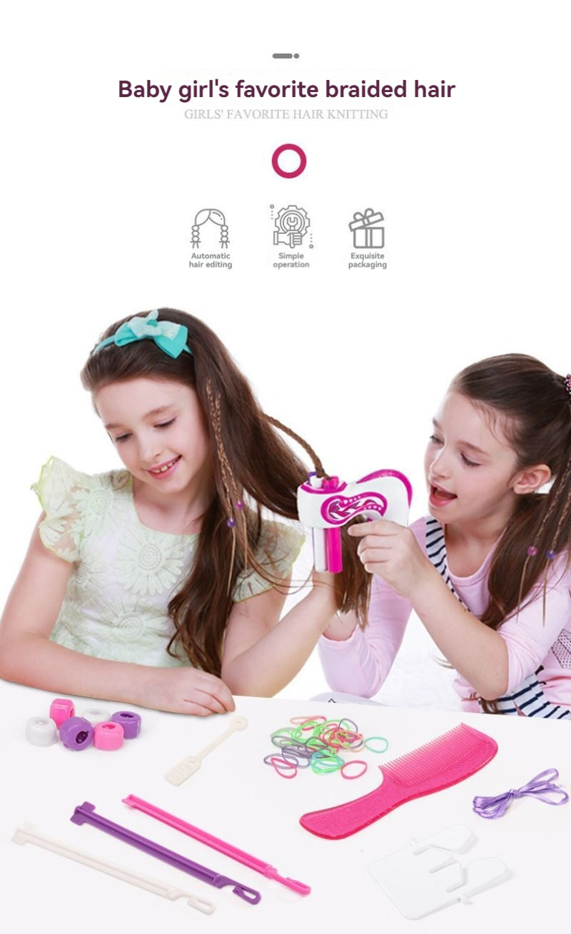 Jouets familiaux pour enfants avec cheveux attachés