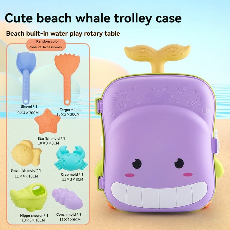 Baleine jouet de plage pour enfants
