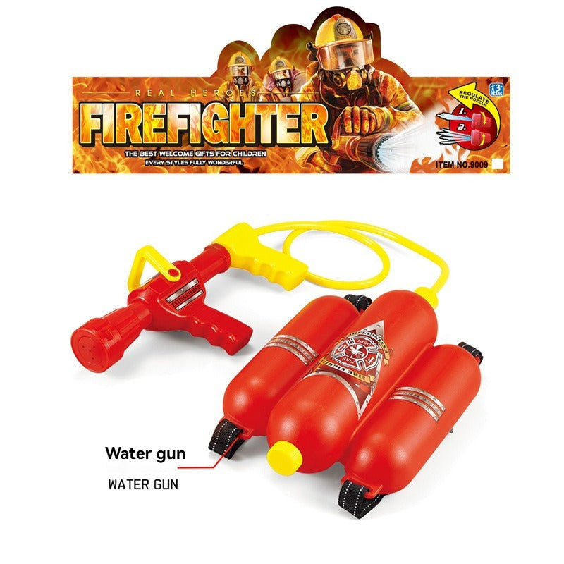 Jouet d'eau de sac à dos de simulation de feu