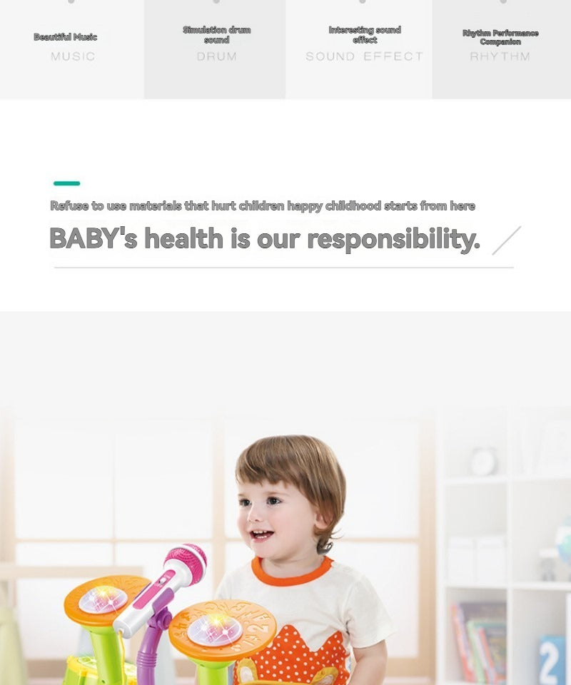 Ensemble de batterie pour enfants