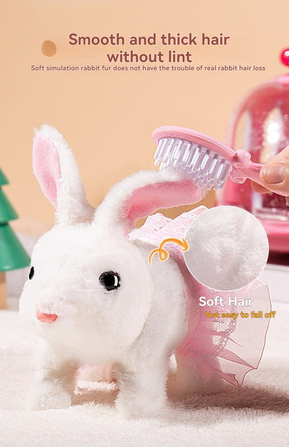 Simulated rabbit plush toy