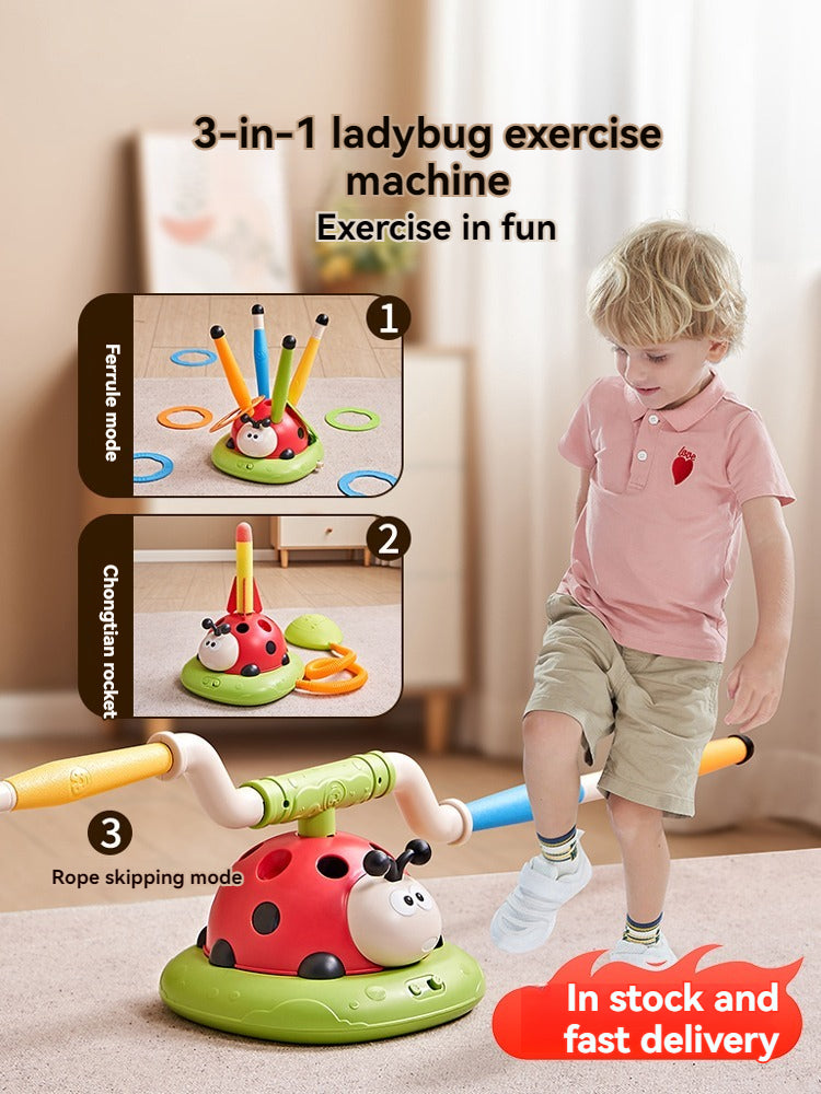 Machine de sport coccinelle pour enfants