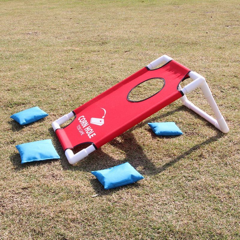 jeu du lancer de sacs de haricots