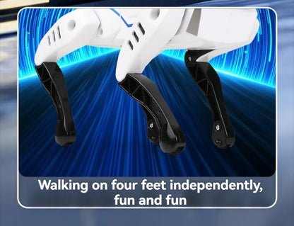 Chien robot de simulation