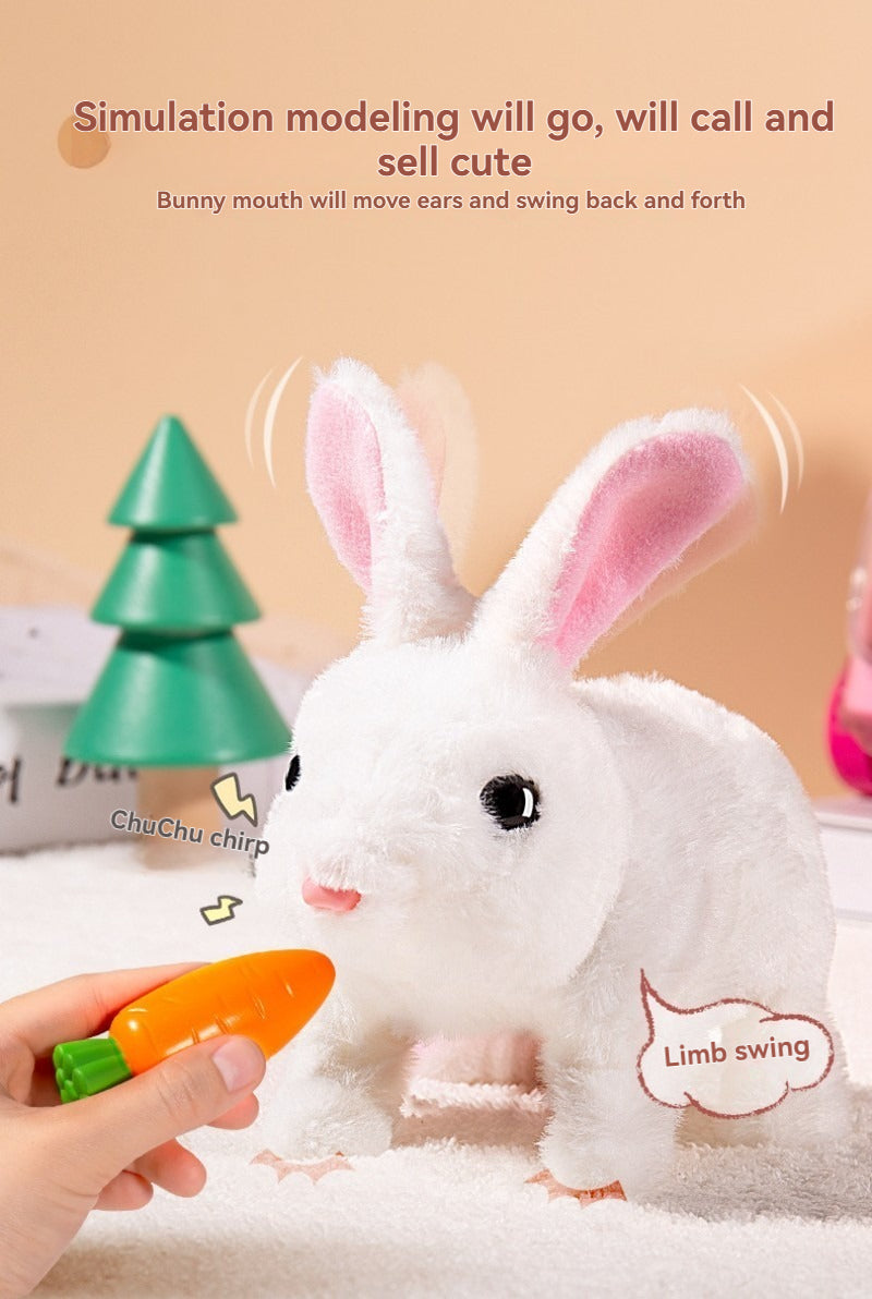 Simulated rabbit plush toy