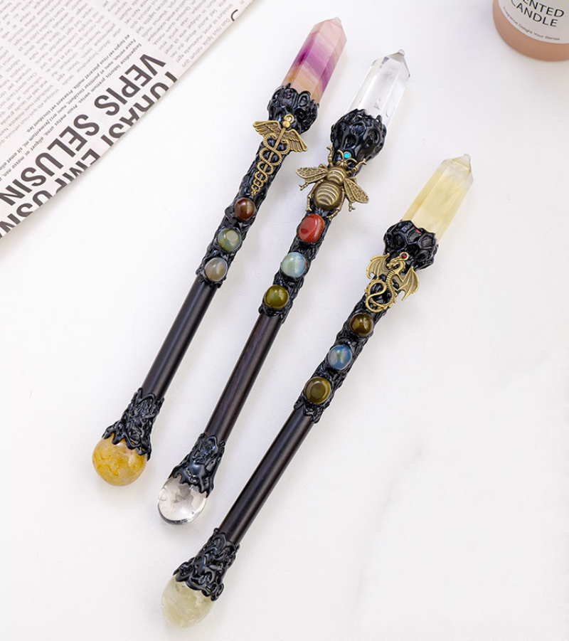 Crystal Pillar Magic Wand