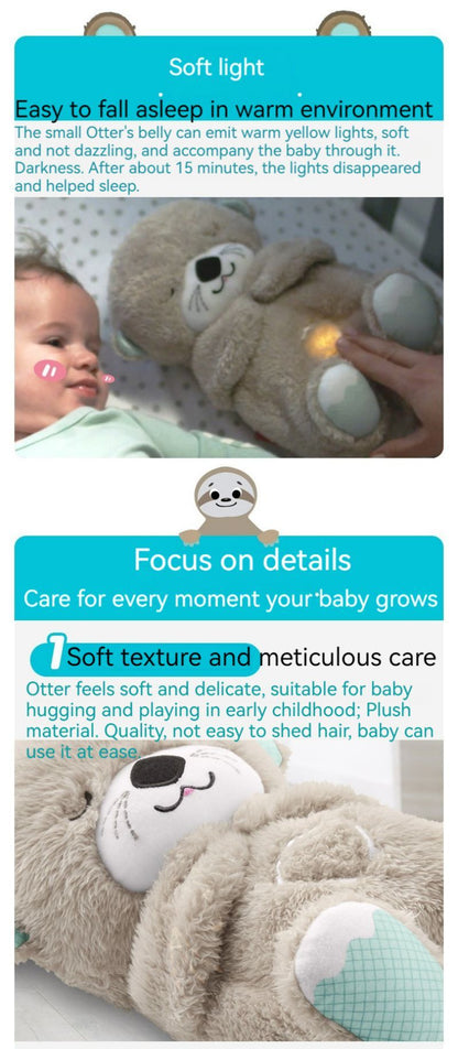 Soothing Sleeping Otter Doll