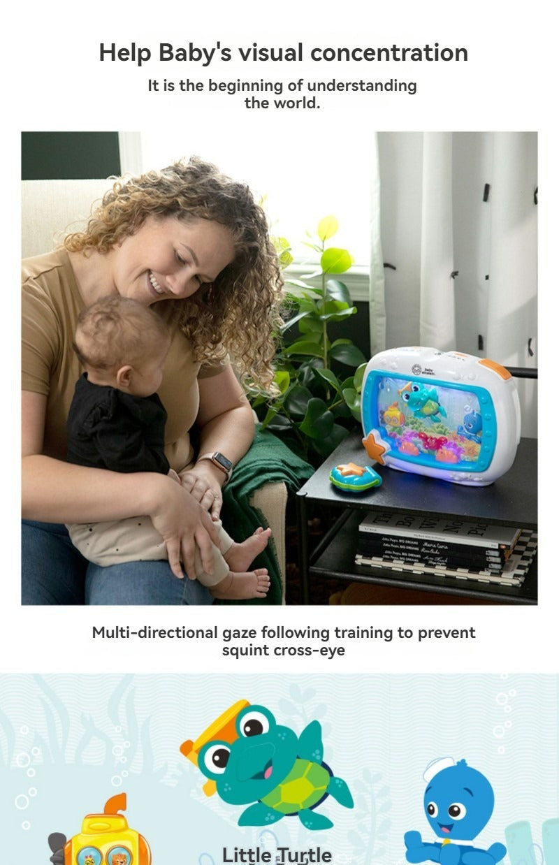 Boîte de pacification acousto-optique océanique