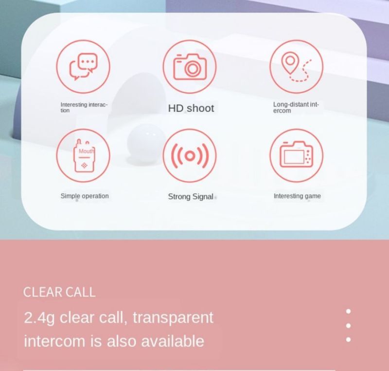 Children's intercom camera