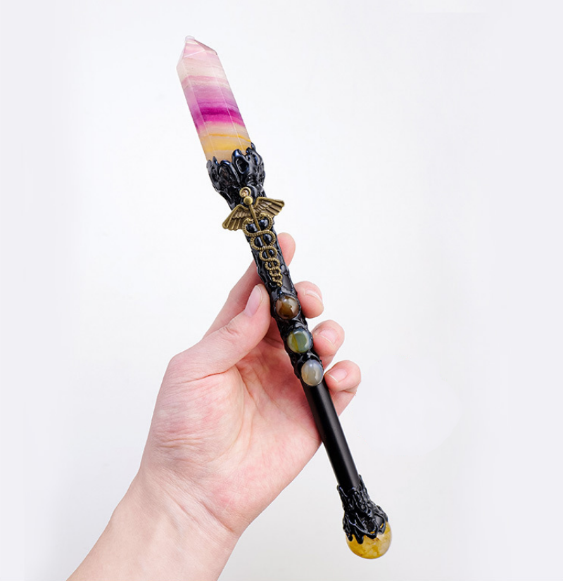 Crystal Pillar Magic Wand