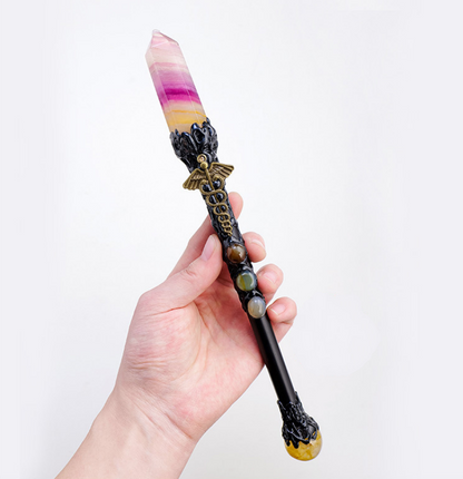 Crystal Pillar Magic Wand