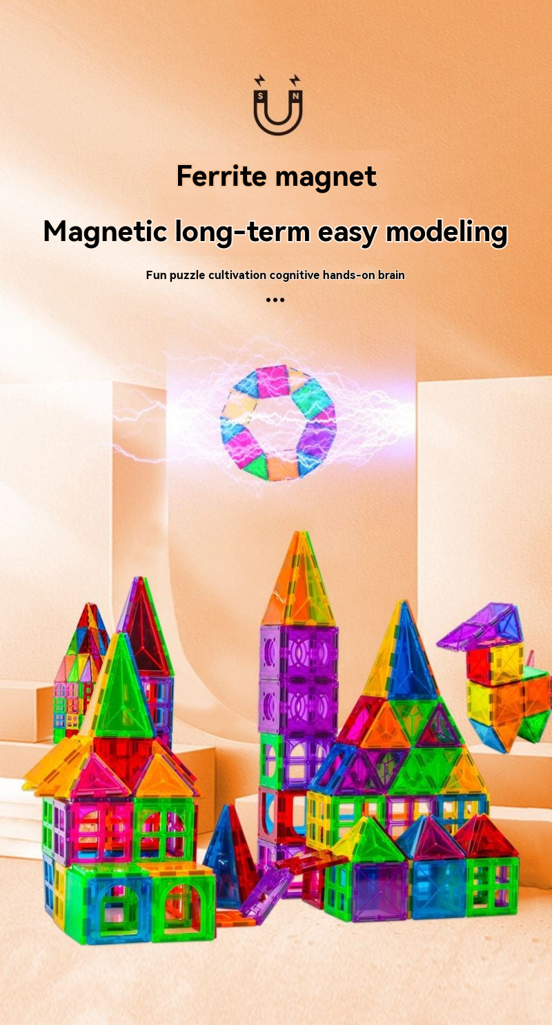 Combination of assembled building blocks