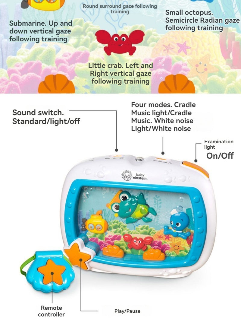 Boîte de pacification acousto-optique océanique