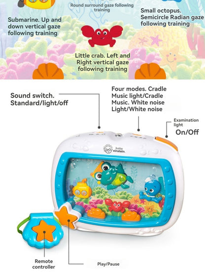 Boîte de pacification acousto-optique océanique