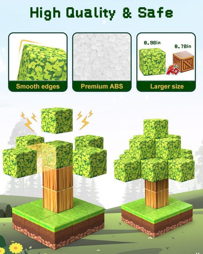 Blocs de construction Mini World Édition magnétique