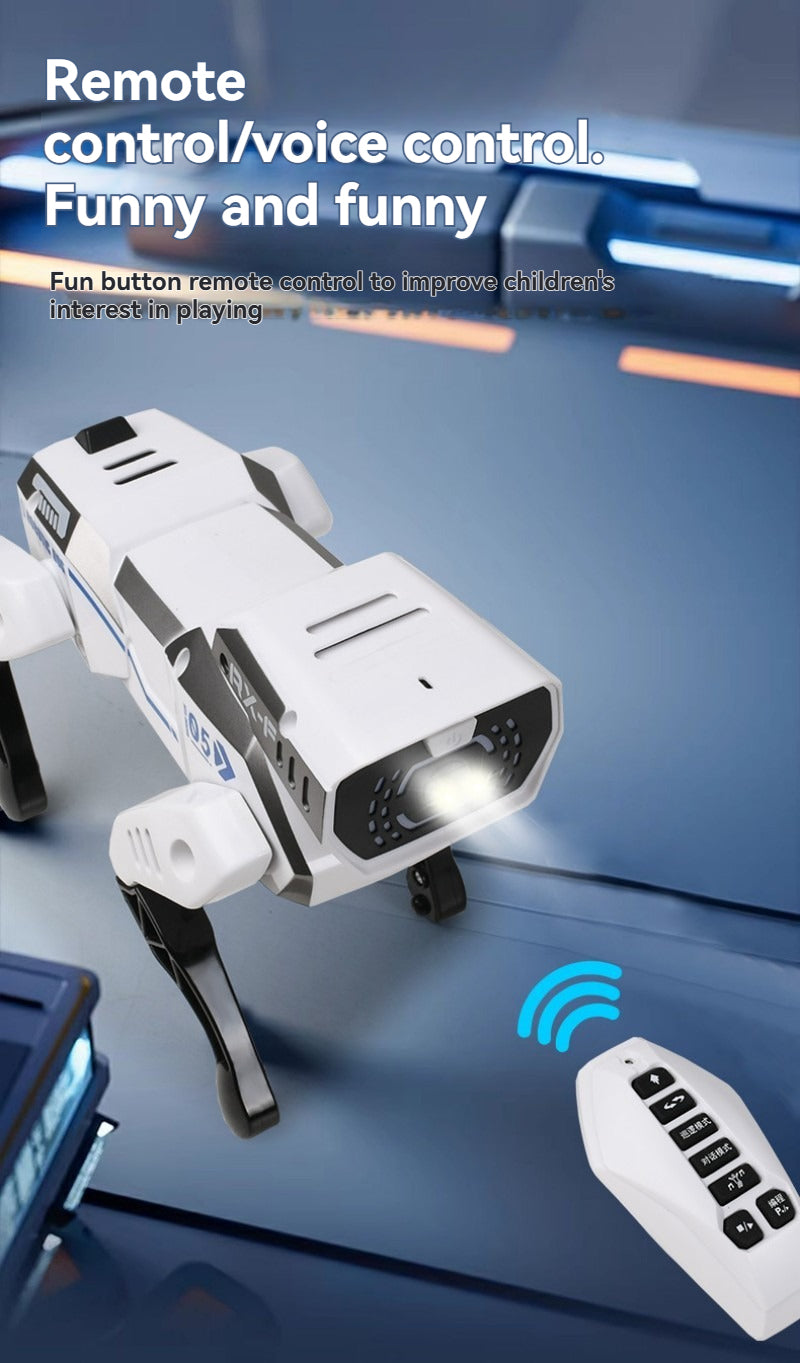 Chien robot de simulation
