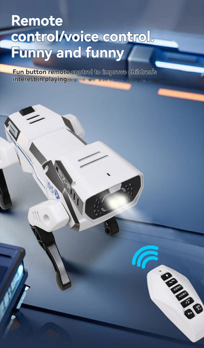 Chien robot de simulation