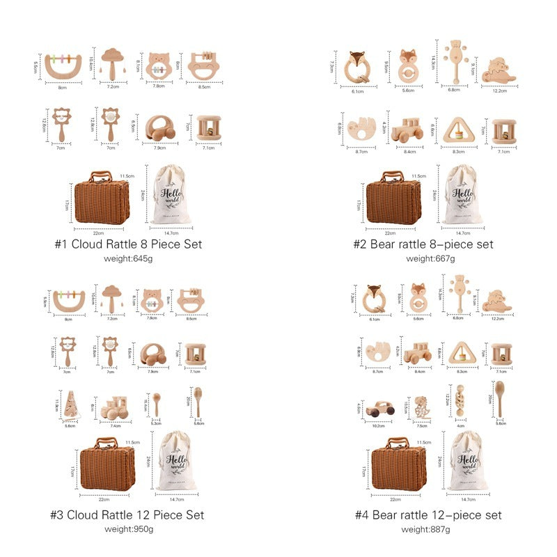 Jouets en bois pour bébé