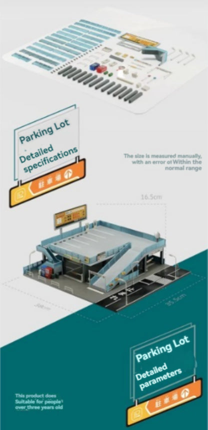 Two-story parking model
