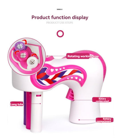 Jouets familiaux pour enfants avec cheveux attachés