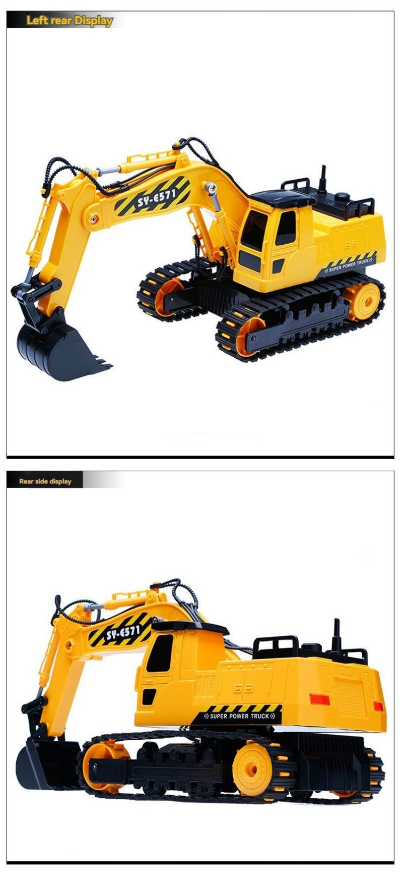 Excavatrice télécommandée