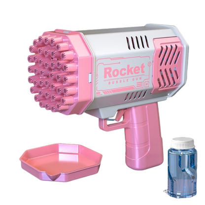 Electric bubble machine