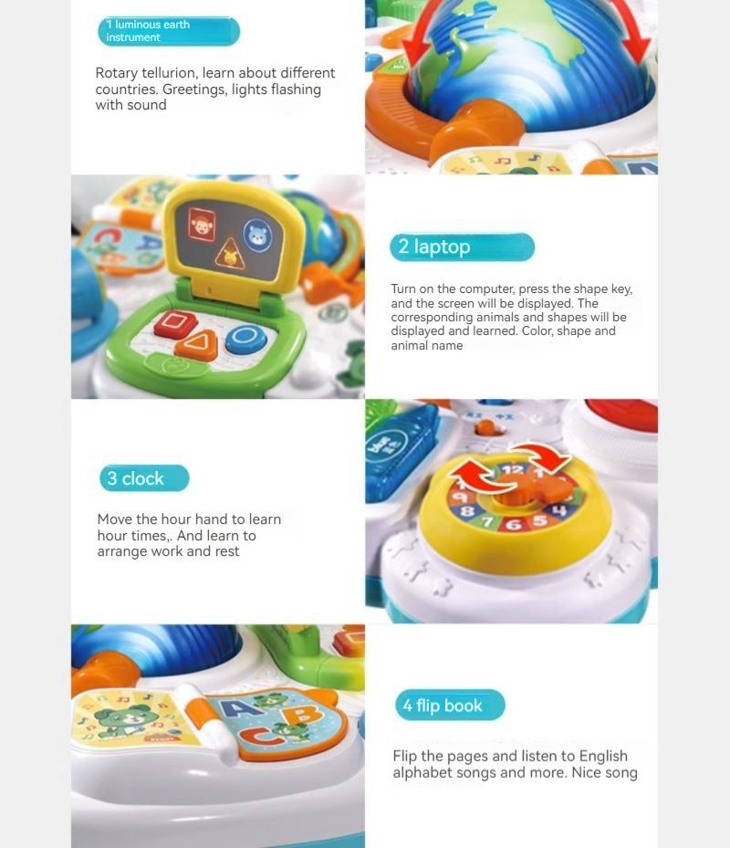 Table de jeu d'exploration pour l'éducation précoce des nourrissons