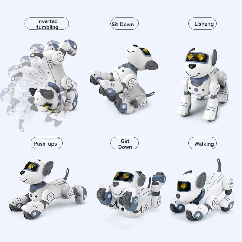 Chien robot à dialogue vocal intelligent