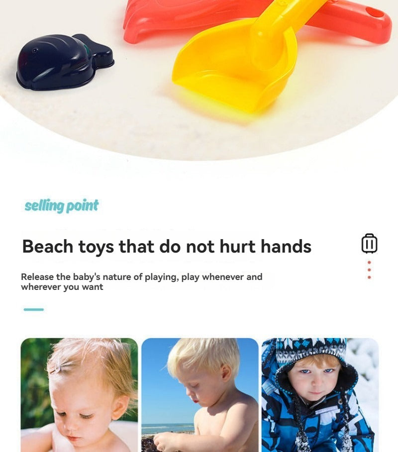 Baleine jouet de plage pour enfants