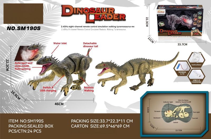 Mini Remote Control Dinosaur Simulation Toy