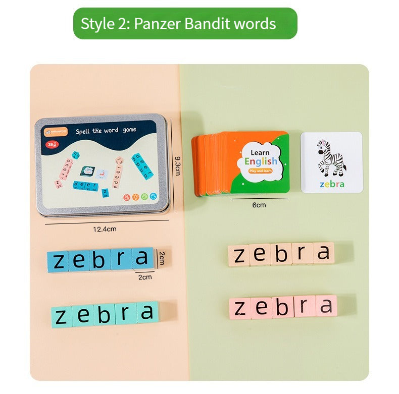 Jouet éducatif pour apprendre l'anglais
