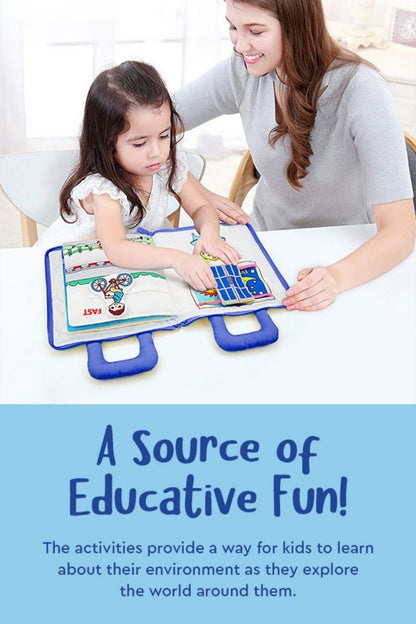 Livre d'apprentissage portable Montessori
