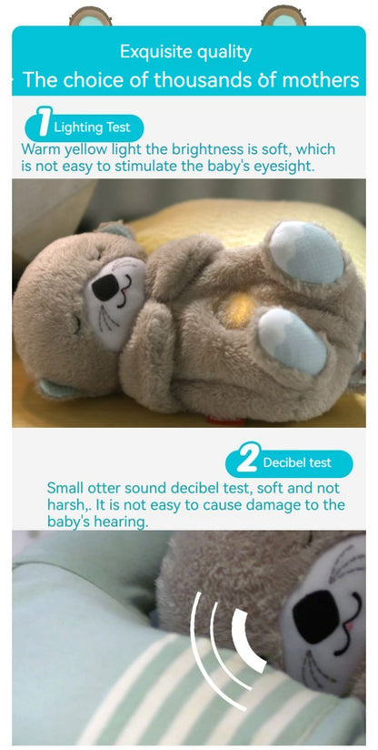 Soothing Sleeping Otter Doll