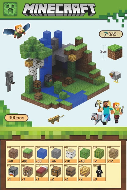 Blocs magnétiques transfrontalier mon monde (Minecraft)