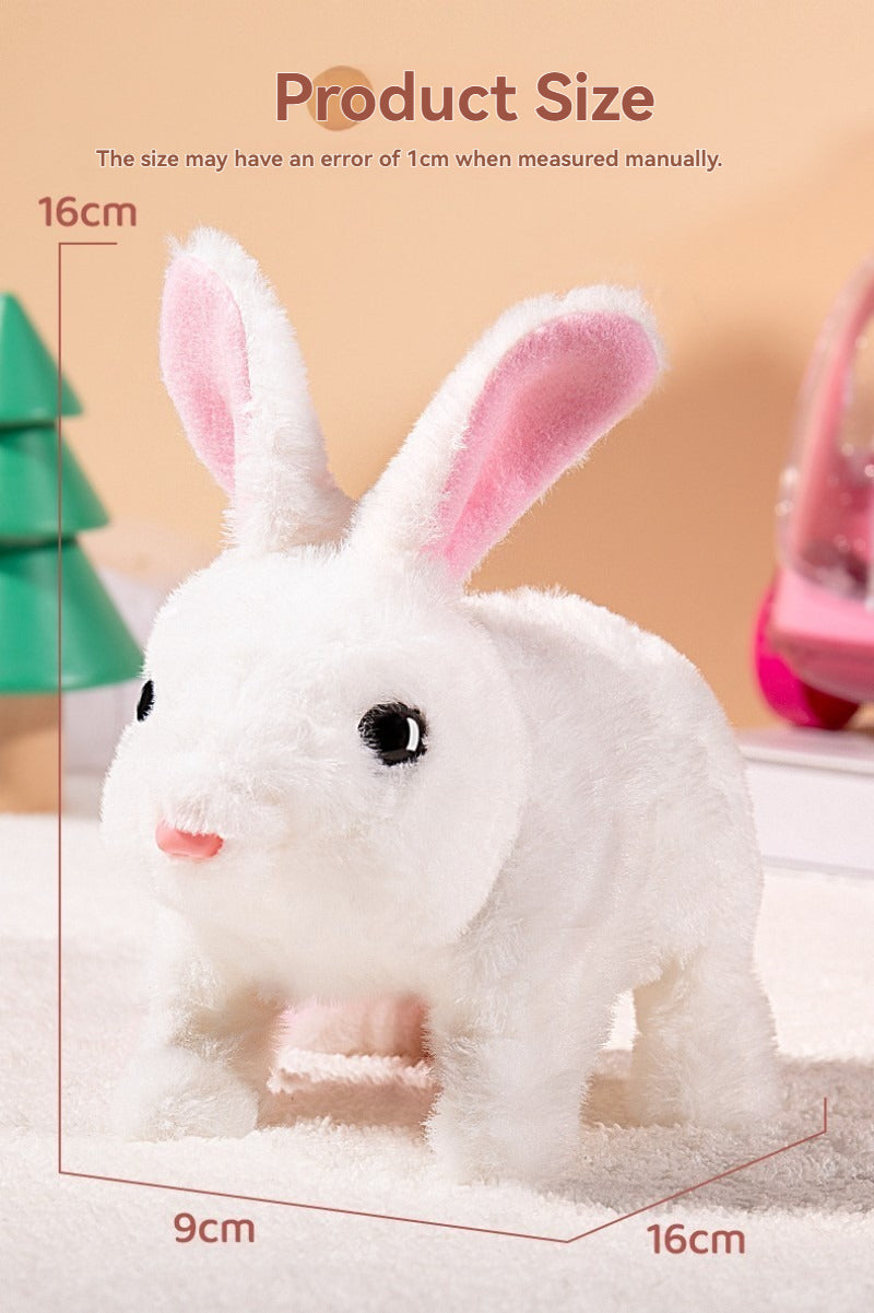 Simulated rabbit plush toy