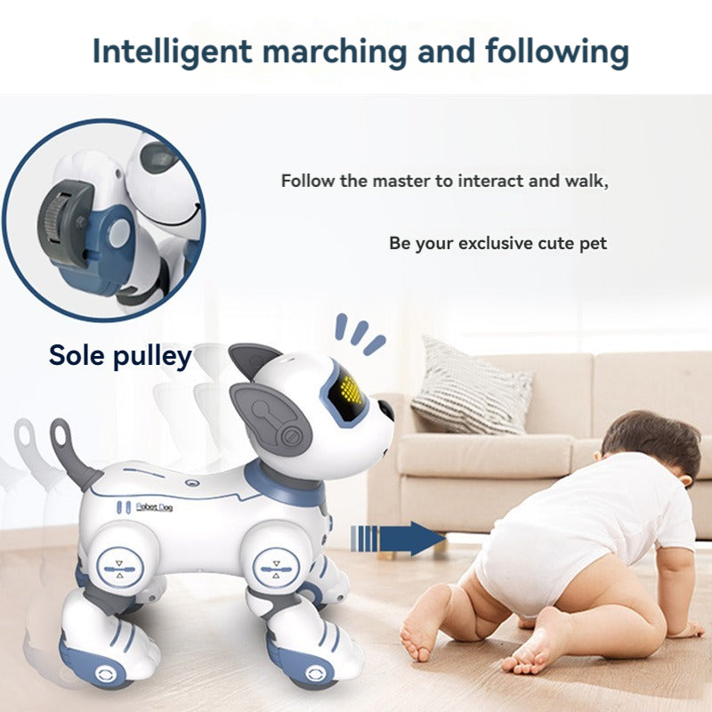 Chien robot à dialogue vocal intelligent