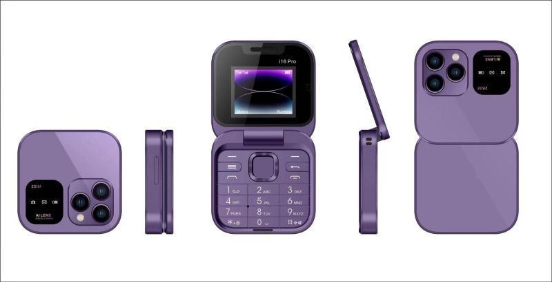 Téléphone portable à clapet pour enfants